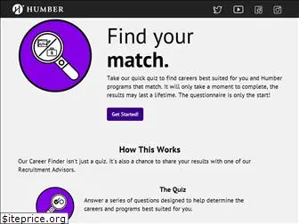 humbercareerfinder.com