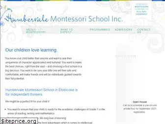 humbervalemontessori.ca