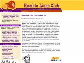 humblelionsclub.com