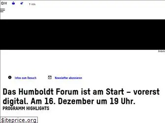 humboldtforum.org