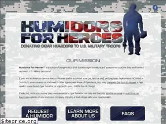 humidorsforheroes.com