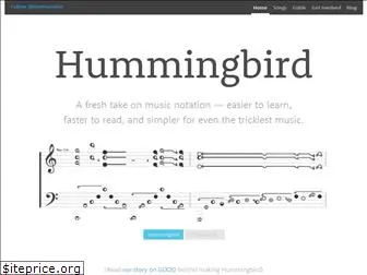 hummingbirdnotation.com