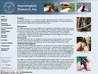 hummingbirdresearch.net