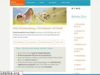 hunde-ferienhaeuser.de