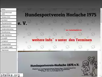 hundesportverein-horlache.de