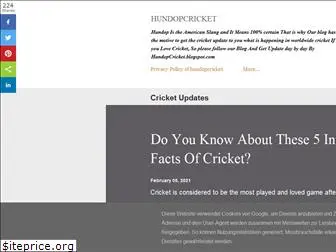 www.hundopcricket.blogspot.com