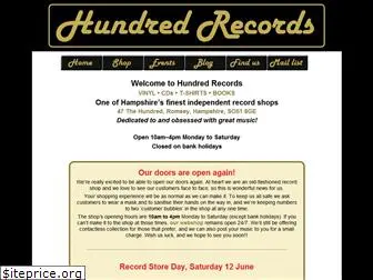 hundredrecords.com