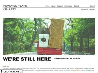 hundredyearsgallery.co.uk thumbnail