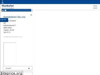 hunkelersysteme.com