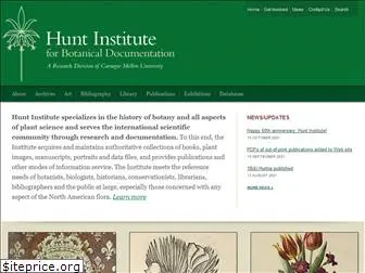 huntbotanical.org