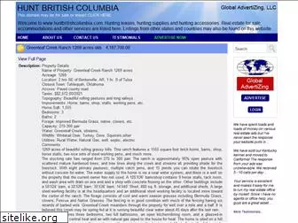 huntbritishcolumbia.com