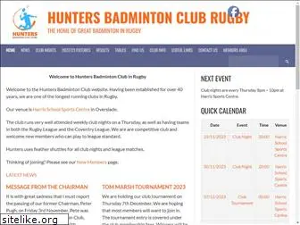 huntersbadminton.co.uk