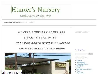 huntersnursery.com