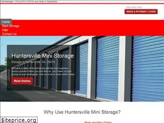 huntersvilleministorage.com