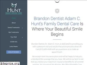 huntfamilydentalcare.com