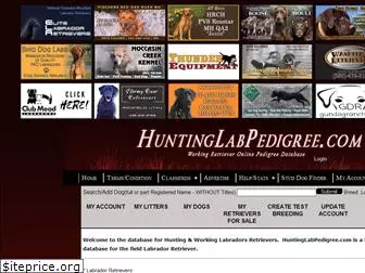 huntinglabpedigree.com