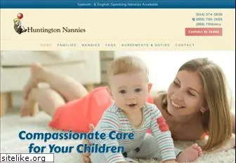 huntingtonnannies.com