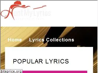 huntmylyrics.com