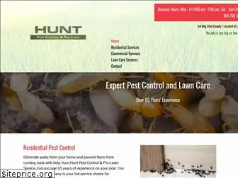 huntpestcontrolandprolawn.com