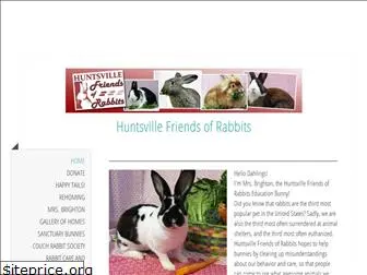 huntsvillefriendsofrabbits.com