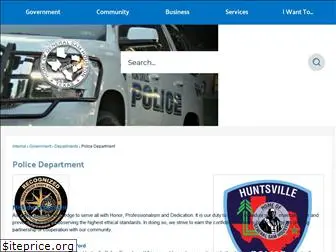 huntsvillepolice.com