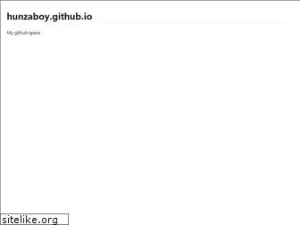 hunzaboy.github.io