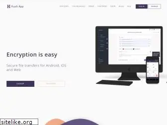 hushapp.io