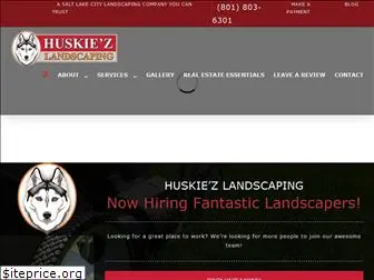 huskiezlandscaping.com
