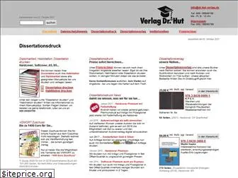 hut-verlag.de