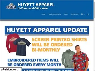 huyettapparel.com