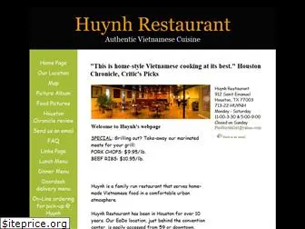 huynhrestauranthouston.com