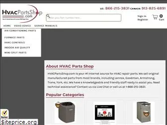 hvacpartsshop.com