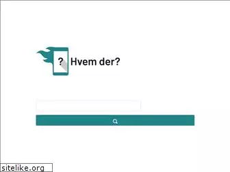 hvemder.no