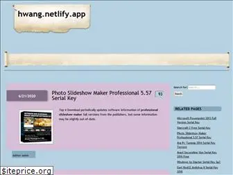 hwang.netlify.app