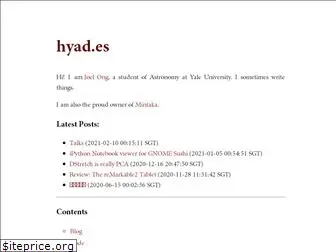 hyad.es