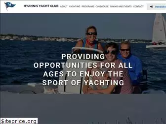 hyannisyachtclub.org