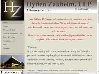 hydenzakheimlaw.com