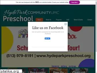 hydeparkpreschool.org