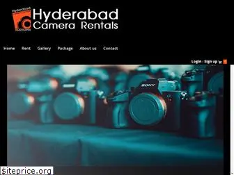 hyderabadcamerarentals.com