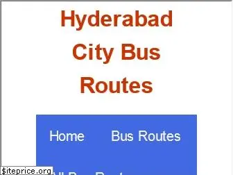hyderabadcitybus.com