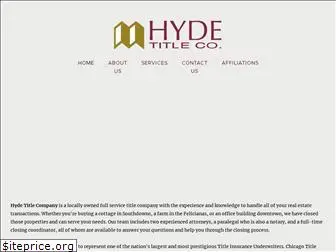 hydetitle.com