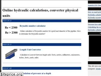 hydraulic-calculation.com