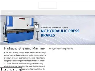 hydraulicshearingmachine.co.in