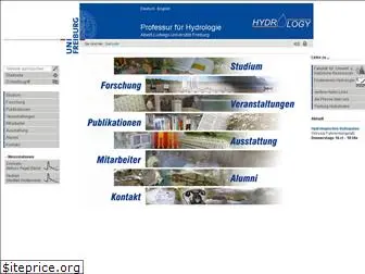 hydrology.uni-freiburg.de