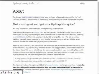 hydroxychloroquine1st.com