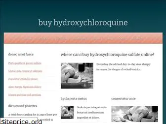 hydroxychloroquinecv.com