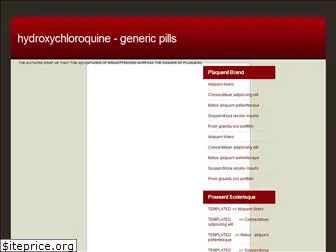 hydroxychloroquinegeneric.com