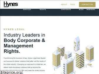 hyneslegal.com.au