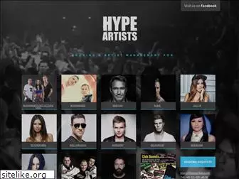 hypeartists.com