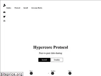 hypercore-protocol.org